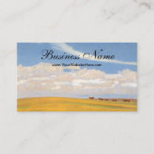 Prairie Na Storm van Maynard Dixon,  kunst Visitekaartje (Voorkant)