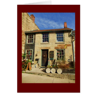 Prairie Oak Artican Facade met Bourgogne Border