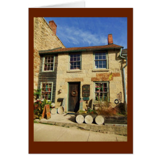 Prairie Oak Artican Facade met bruine grens