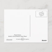 Prairie Pasque North South Dakota staatsbloem Briefkaart (Achterkant)