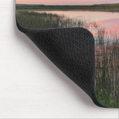 Prairie Pond reflecteert briljante zonnewolken Muismat (Hoek)