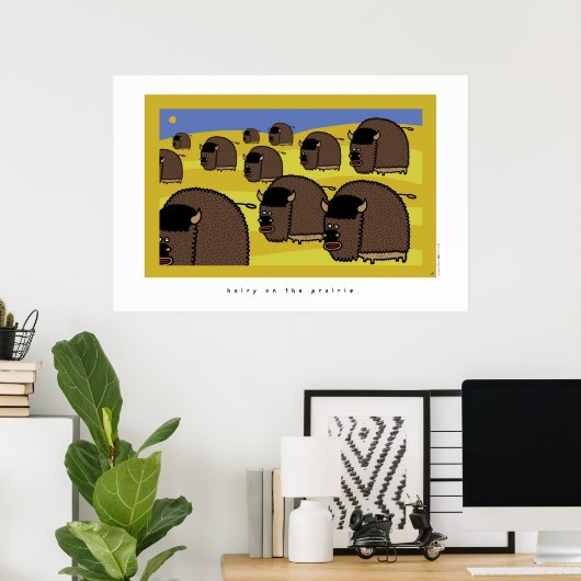 prairie poster (Thuiskantoor)