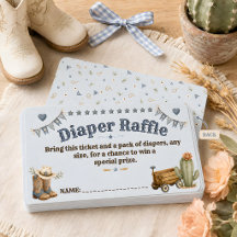Prairie Prince Westerse Luier Raffle Ticket