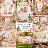 Prairie Princess Baby Shower Welkom Spandoek