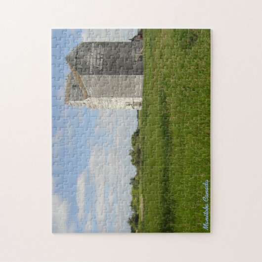 Prairie Puzzle Manitoba Natuur Puzzle Persoonlijk Legpuzzel (Verticaal)