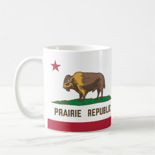 Prairie Republic Bison Flag Great Plains Koffiemok