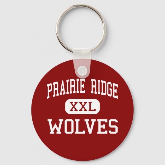 Prairie Ridge - Wolven - High - Crystal Lake Sleutelhanger (Voorkant)