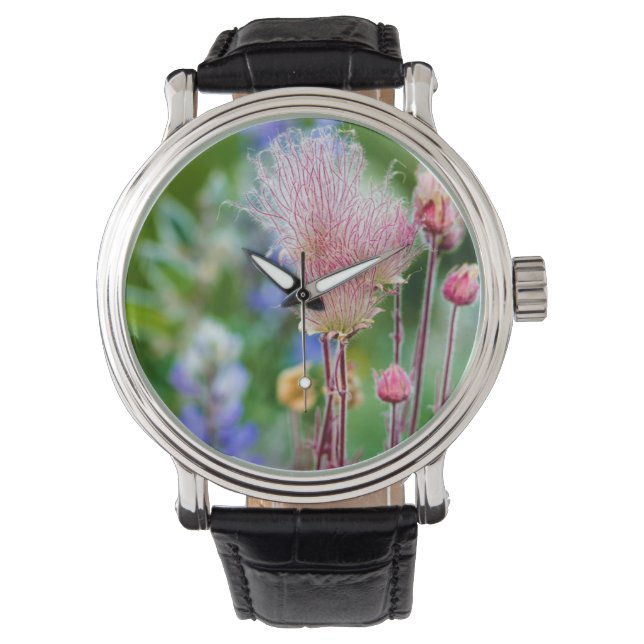 Prairie rokerwild in de Aspen Grove 2 Horloge (Voorkant)