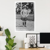 Prairie Roos Henderson Poster (Thuiskantoor)