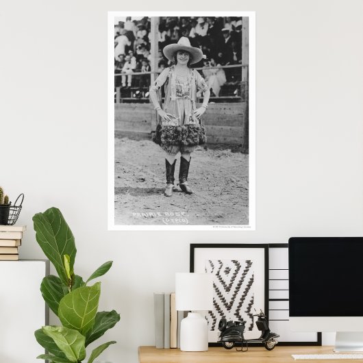 Prairie Roos Henderson Poster (Thuiskantoor)