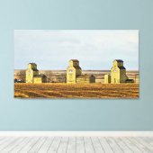 Prairie Sentinels Mossleigh Alberta Canvas Print (Insitu (Houten vloer))