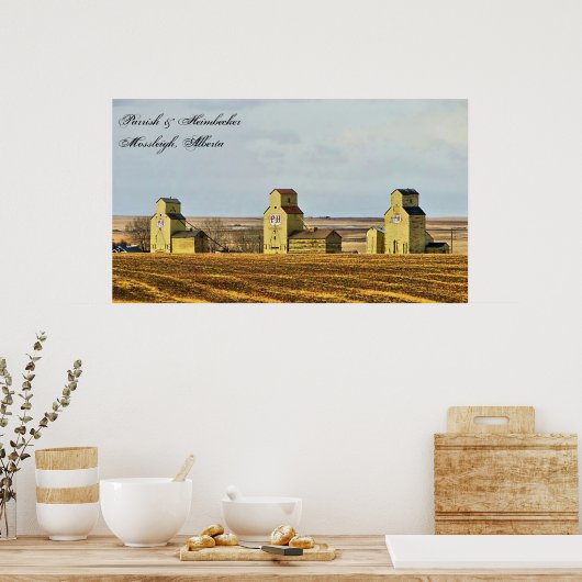 Prairie Sentinels Mossleigh Alberta Poster (Keuken)