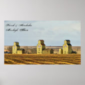 Prairie Sentinels Mossleigh Alberta Poster (Voorkant)