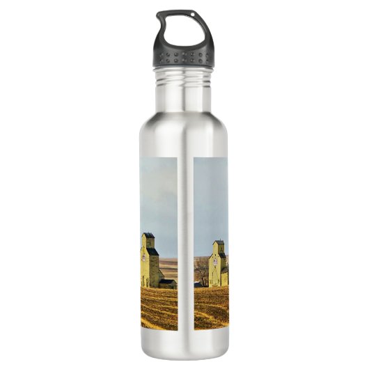 Prairie Sentinels Mossleigh Alberta Water Bottle Waterfles (Achterkant)