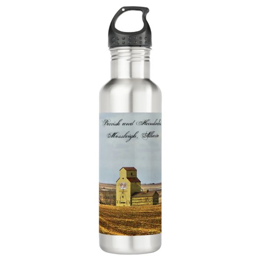 Prairie Sentinels Mossleigh Alberta Water Bottle Waterfles (Voorkant)