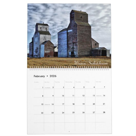Prairie Sentinels uit het verleden, editie 2019 Kalender (Feb 2026)