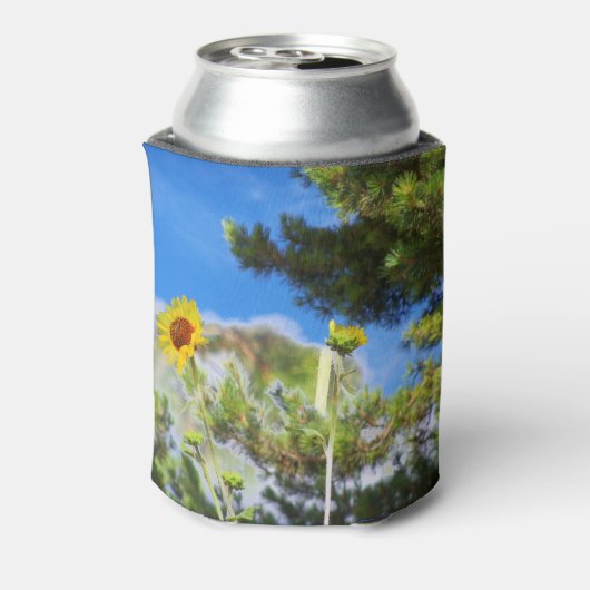 Prairie Sunflower koelbox Blikjeskoeler (Blikje Achterkant)