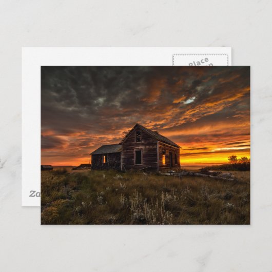 Prairie Sunrise Briefkaart (Voorkant / Achterkant)