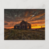 Prairie Sunrise Briefkaart (Voorkant)