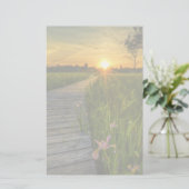 Prairie Sunset Briefpapier (Staand voorkant)