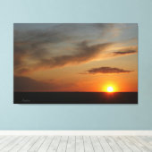 Prairie Sunset Canvas Afdruk (Insitu (Houten vloer))