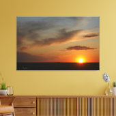 Prairie Sunset Canvas Afdruk (Insitu (Woonkamer))