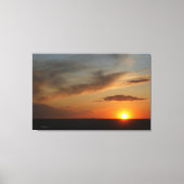 Prairie Sunset Canvas Afdruk (Voorkant)