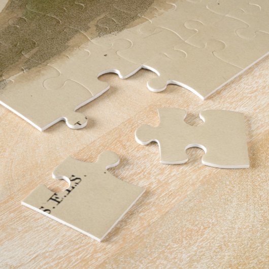 Prairie Titlark (Pipit) Audubon's Birds of America Legpuzzel (Zijkant)