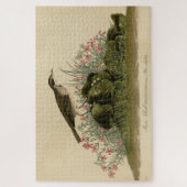 Prairie Titlark (Pipit) Audubon's Birds of America Legpuzzel (Verticaal)