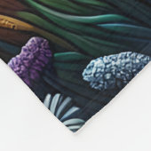 Prairie Tornado Glas in lood Kunst Fleece Deken (Hoek)