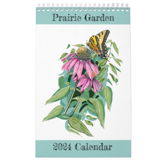 Prairie Tuin 2024 Kalender (Hoes)