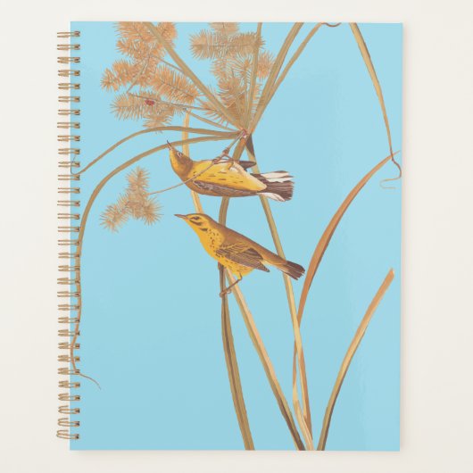 Prairie Warbler Audubon Yellow Bird Planner (Voorkant)