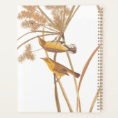 Prairie Warbler Audubon Yellow Bird Planner (Achterkant)