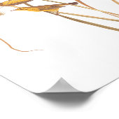 Prairie Warbler Audubon Yellow Bird Poster (Hoek)