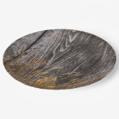 Prairie Wheat on Barn Board Papieren Bordje (Gekanteld)