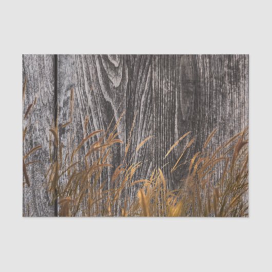 Prairie Wheat on Barn Board Tissuepapier (Voorkant)