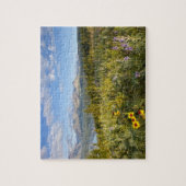 Prairie wilde bloemen en benedenverdieping legpuzzel (Verticaal)