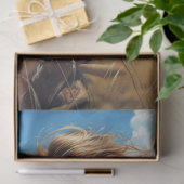 Prairie Wildebloem Meisje Decoupage Tissuepapier (Geschenk)