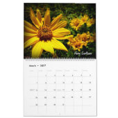 Prairie Wildflower Calendar Kalender (Mar 2027)