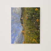 Prairie Wildflower in Vele gletsjervallei Legpuzzel (Verticaal)