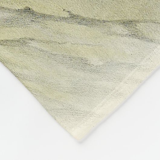 Prairie Wolf (Coyote) van Audubon's Quadrupeds Fleece Deken (Hoek)