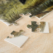 Prairie Wolf (Coyote) van Audubon's Quadrupeds Legpuzzel (Zijkant)