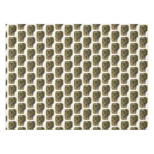 Prairie Wolf (Coyote) van Audubon's Quadrupeds Tafelkleed (Voorkant (Horizontaal))