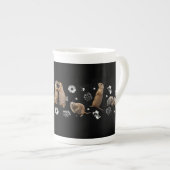 Prairiehond Feest Mug Porselein Kop (Voorkant rechts)