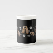 Prairiehond Feest Mug Porselein Kop (Voorkant)