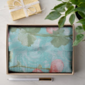 prairiehond Ground Hog Floral Decoupage Tissuepapier (Geschenk)