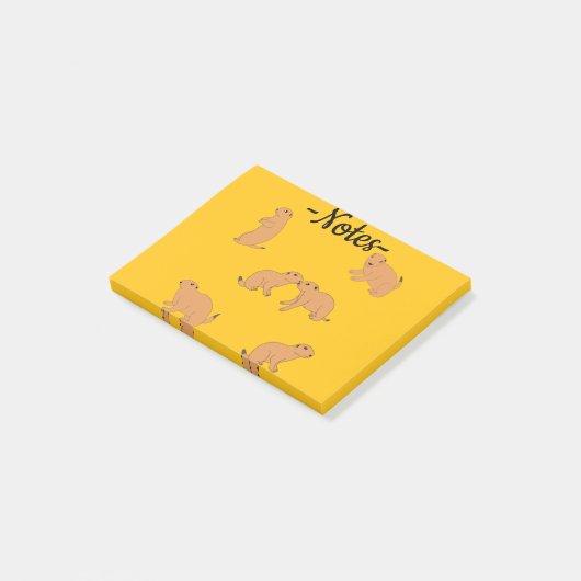 Prairiehonden Post-it® Notes (Schuin)