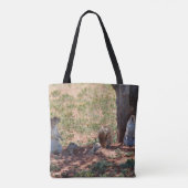 Prairiehondenfamilie Tote Bag (Achterkant)