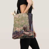 Prairiehondenfamilie Tote Bag (Dichtbij)
