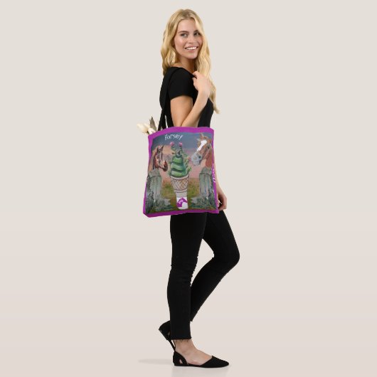 prairiekinnen tote bag (Op model)